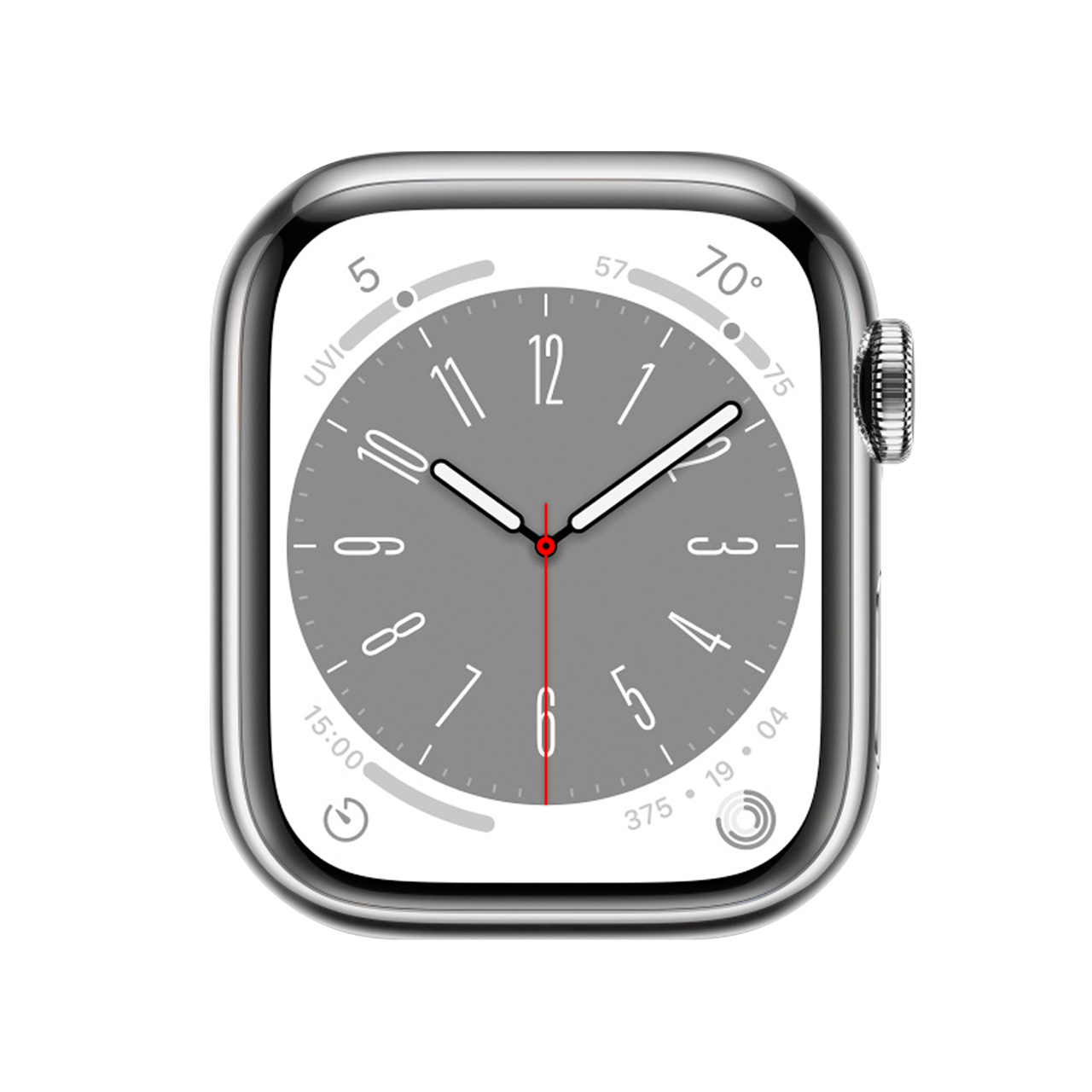 Apple Watch Series 8 (GPS + CELL) em Aço Inoxidável - ✅Seminovo
